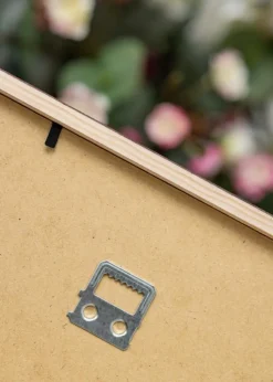 Ramme Galant Valnød 50x60 cm - Passepartout Hvid 15x20 inches