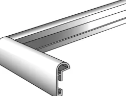 Ramme Galeria Sølv 50x50 cm