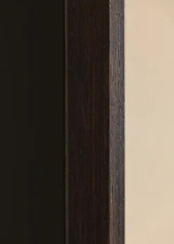 Ramme Globe Espresso 28x35 cm - Passepartout Sort 8x10 inches