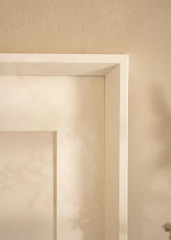 Ramme Globe Hvid - Valgfri Størrelse (Akrylglas)