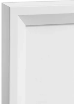 Ramme Globe Hvid 20x30 cm - Passepartout Sort 15x21 cm (A5)