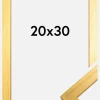 Ramme Gold Wood Akrylglas 20x30 cm