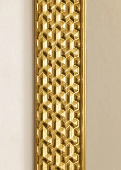 Ramme Grace Guld 30x40 cm - Passepartout Hvid 22x32 cm