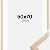 Ramme Grimsåker Eg 50x70 cm - Passepartout Hvid 40x60 cm