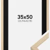 Ramme Grimsåker Eg 35x50 cm - Passepartout Sort 11x17 inches