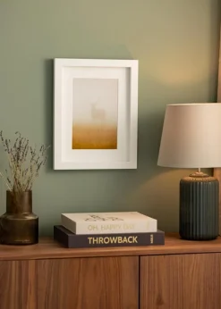 Ramme Hathor Hvid - Valgfri Størrelse (Akrylglas)