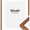Ramme Hermes Bog 50x60 cm - Passepartout Hvid 15x20 inches