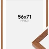 Ramme Hermes Bog 56x71 cm - Passepartout Hvid 48x64 cm