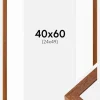 Ramme Hermes Bog 40x60 cm - Passepartout Hvid 25x50 cm