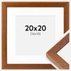 Ramme Hermes Bog 20x20 cm - Passepartout Hvid 15x15 cm