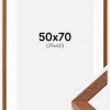 Ramme Hermes Bog 50x70 cm - Passepartout Hvid 40x61 cm