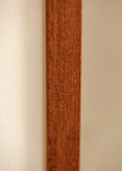 Ramme Hermes Kirsebær 40x50 cm - Passepartout Hvid 30x38 cm