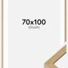 Ramme Hermes Naturlig Eg 70x100 cm - Passepartout Hvid 60x90 cm