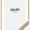 Ramme Hermes Naturlig Eg 60x90 cm - Passepartout Hvid 50x80 cm
