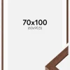 Ramme Hermes Teak 70x100 cm - Passepartout Hvid 61x91,5 cm