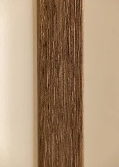 Ramme Hermes Valnød 20x30 cm - Passepartout Hvid 10x20 cm