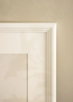 Ramme Högbo Hvid - Valgfri Størrelse (Plexiglas)