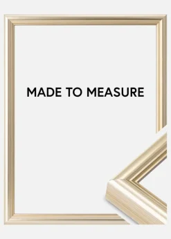 Ramme Högbo Sølv - Valgfri Størrelse (Plexiglas)