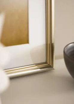 Ramme Högbo Sølv - Valgfri Størrelse (Plexiglas)