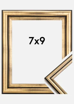 Ramme Horndal Akrylglas Guld 7x9 cm