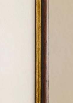 Ramme Horndal Brun 18x18 cm - Passepartout Hvid 12x12 cm