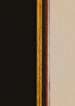 Ramme Horndal Brun 13x18 cm - Passepartout Sort 7x10 cm