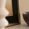Ramme Horndal Guld 45x60 cm - Passepartout Sort 30x45 cm