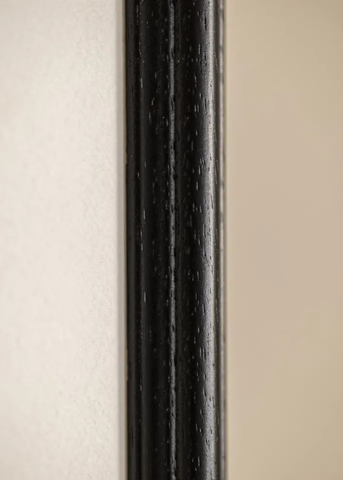 Ramme Horndal Sort 18x24 cm - Passepartout Hvid 13x17 cm