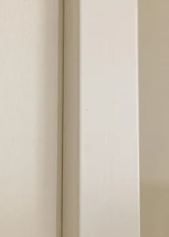 Ramme hvid træ 35x90 cm - Passepartout Hvid 25x80 cm