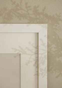 Ramme hvid træ 45x80 cm - Passepartout Hvid 33x70 cm