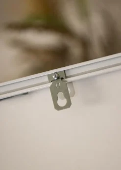 Ramme Ibiza Hvid - Valgfri Størrelse (Plexiglas)