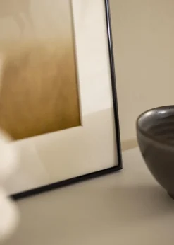 Ramme Ibiza Sort - Valgfri Størrelse (Plexiglas)