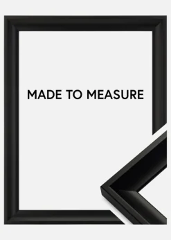 Ramme Öjaren Sort - Valgfri Størrelse (Plexiglas)