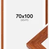 Ramme Juno Kirsebær 70x100 cm - Passepartout Hvid 61x92 cm