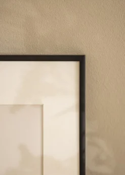 Ramme København Sort - Valgfri Størrelse (Plexiglas)