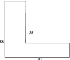 Ramme Kungsgården Lærred Hvid/Guld - Valgfri Størrelse - Svæveramme (svæveramme)