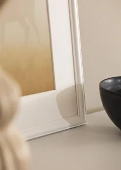 Ramme Line Hvid - Valgfri Størrelse (Plexiglas)