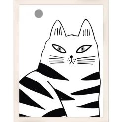 Ramme Liv Hvid 30x40 cm - Passepartout Hvid 20x30 cm
