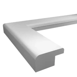 Ramme Liv Træ 20x30 cm - Passepartout Hvid 15x21 cm