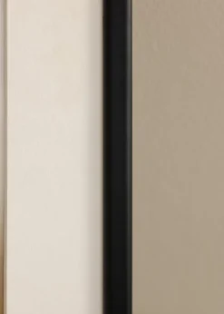 Ramme London Sort - Valgfri Størrelse (Plexiglas)