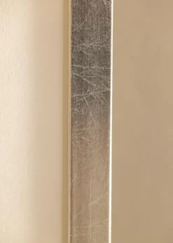 Ramme Minerva Sølv 45x60 cm - Passepartout Hvid 35x50 cm