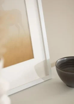 Ramme Moderne Akrylglas Hvid 60x60 cm