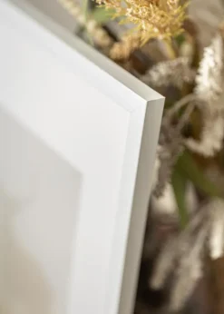 Ramme Moderne Akrylglas Hvid 60x60 cm