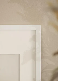 Ramme Moderne Akrylglas Hvid 60x60 cm