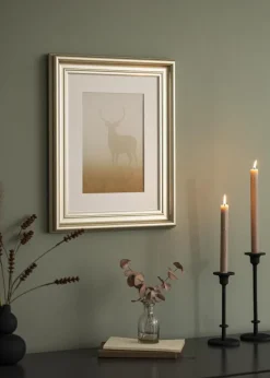 Ramme Mora Premium Sølv - Valgfri Størrelse (Plexiglas)