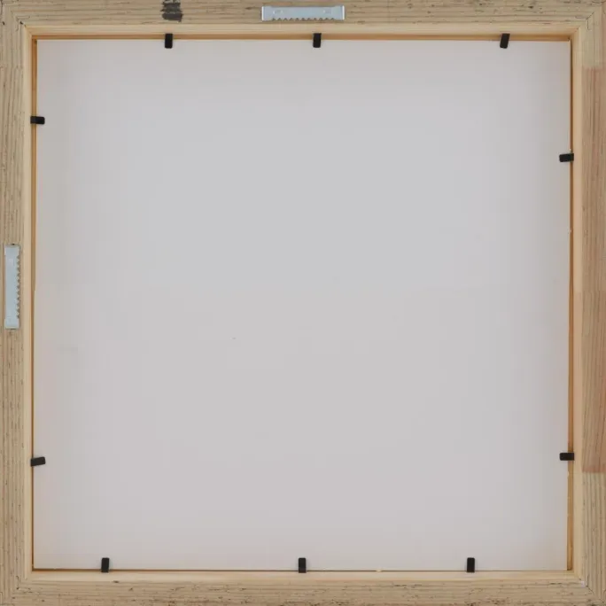 Ramme Mora Premium Sort 50x50 cm - Passepartout Hvid 40x40 cm