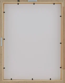 Ramme Mora Premium Sort 40x50 cm - Passepartout Hvid 30x40 cm