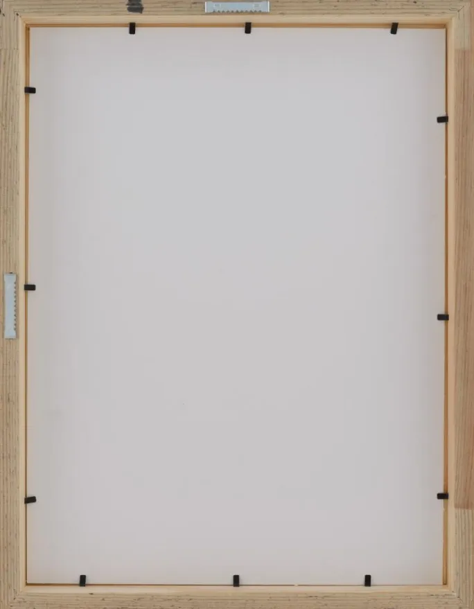 Ramme Mora Premium Sort 50x60 cm - Passepartout Hvid 37x46 cm