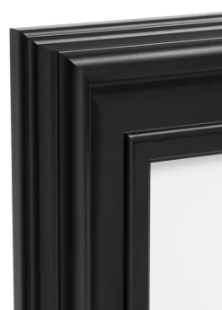 Ramme Mora Premium Sort 24x30 cm - Passepartout Hvid 7x9 inches