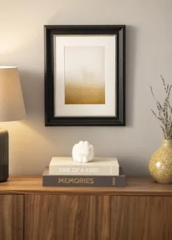 Ramme Mora Premium Sort-Sølv - Valgfri Størrelse (Plexiglas)